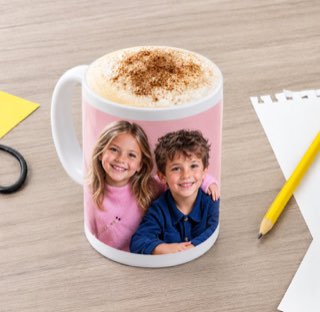 Mug avec la photo de l'enfant